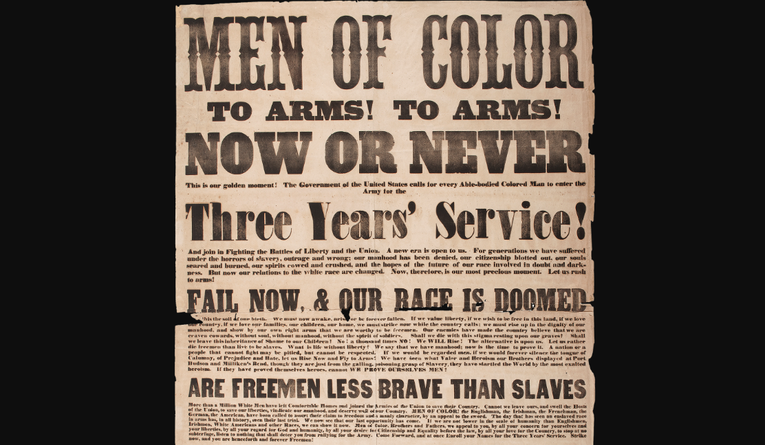 1862: Congress authorizes recruitment of Black soldiers